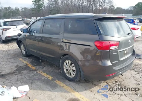 2015 Kia Sedona Lx z USA, uszkodzony, nr VIN KNDMB5C11F6043751